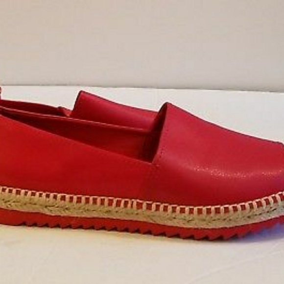 dkny shoes red